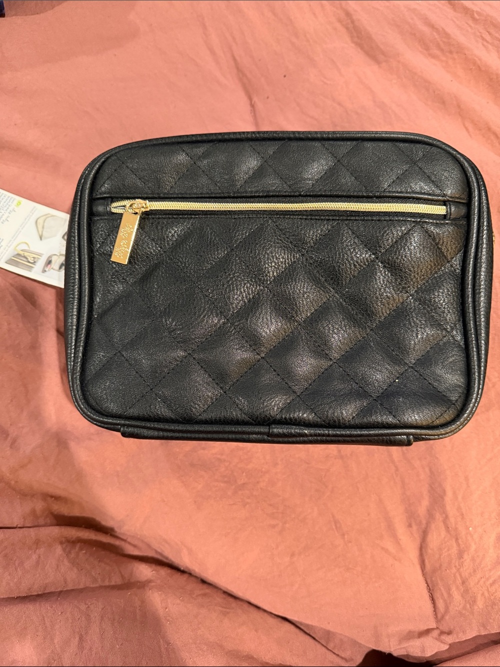 Itzy Ritzy Double Take Crossbody Diaper Bag - BLACK - BNWT - Picture 13 of 15